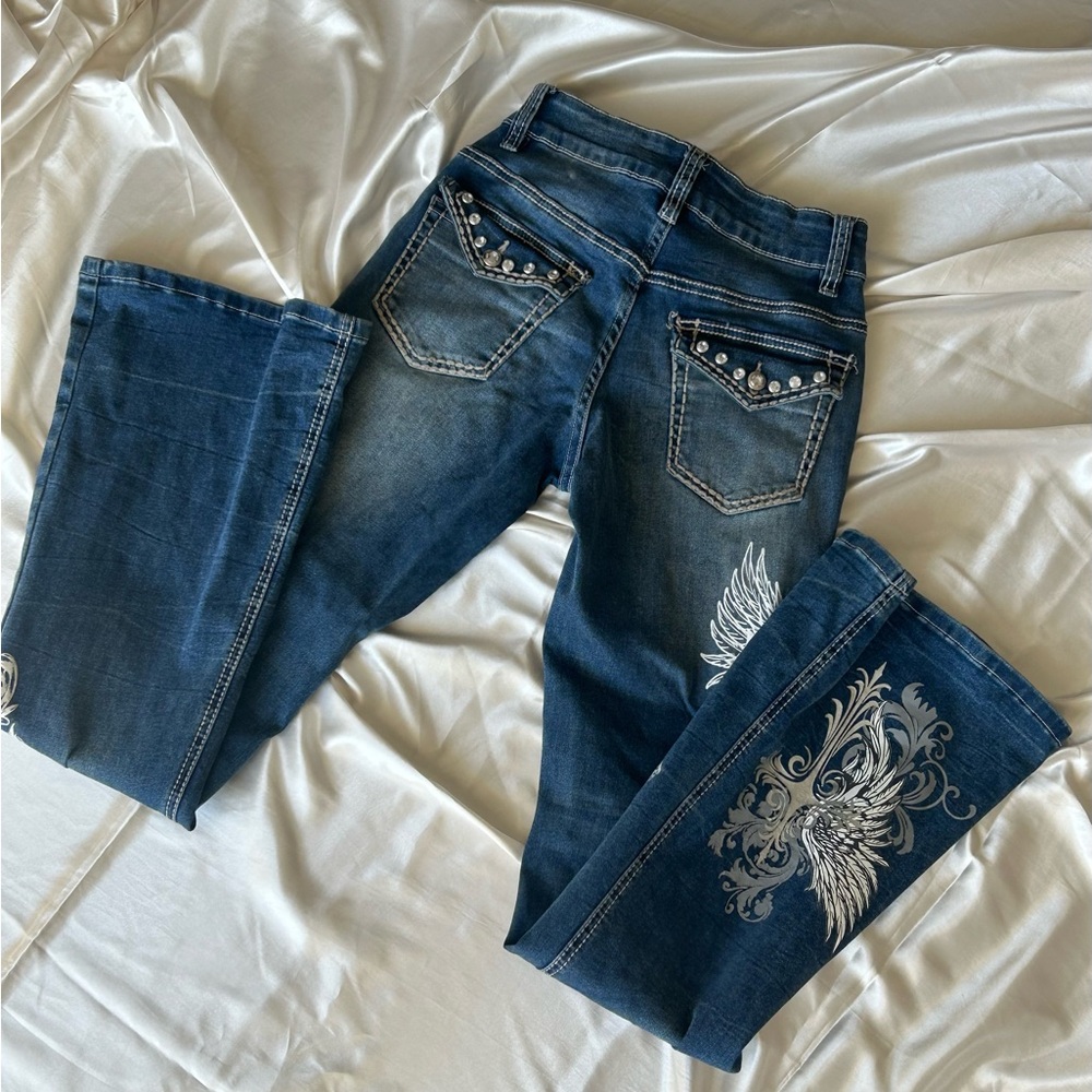 Blue Denim Jeans - Picture 3 of 7